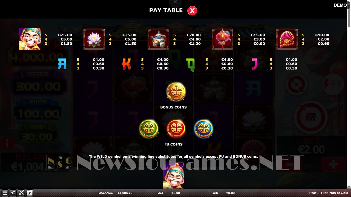 Rake It In Pots of Gold Slot Slot Image in Demo - pic. 5