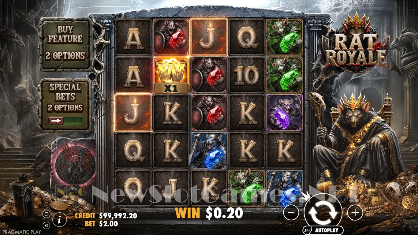 Rat Royale Slot Slot Image in Demo - pic. 2