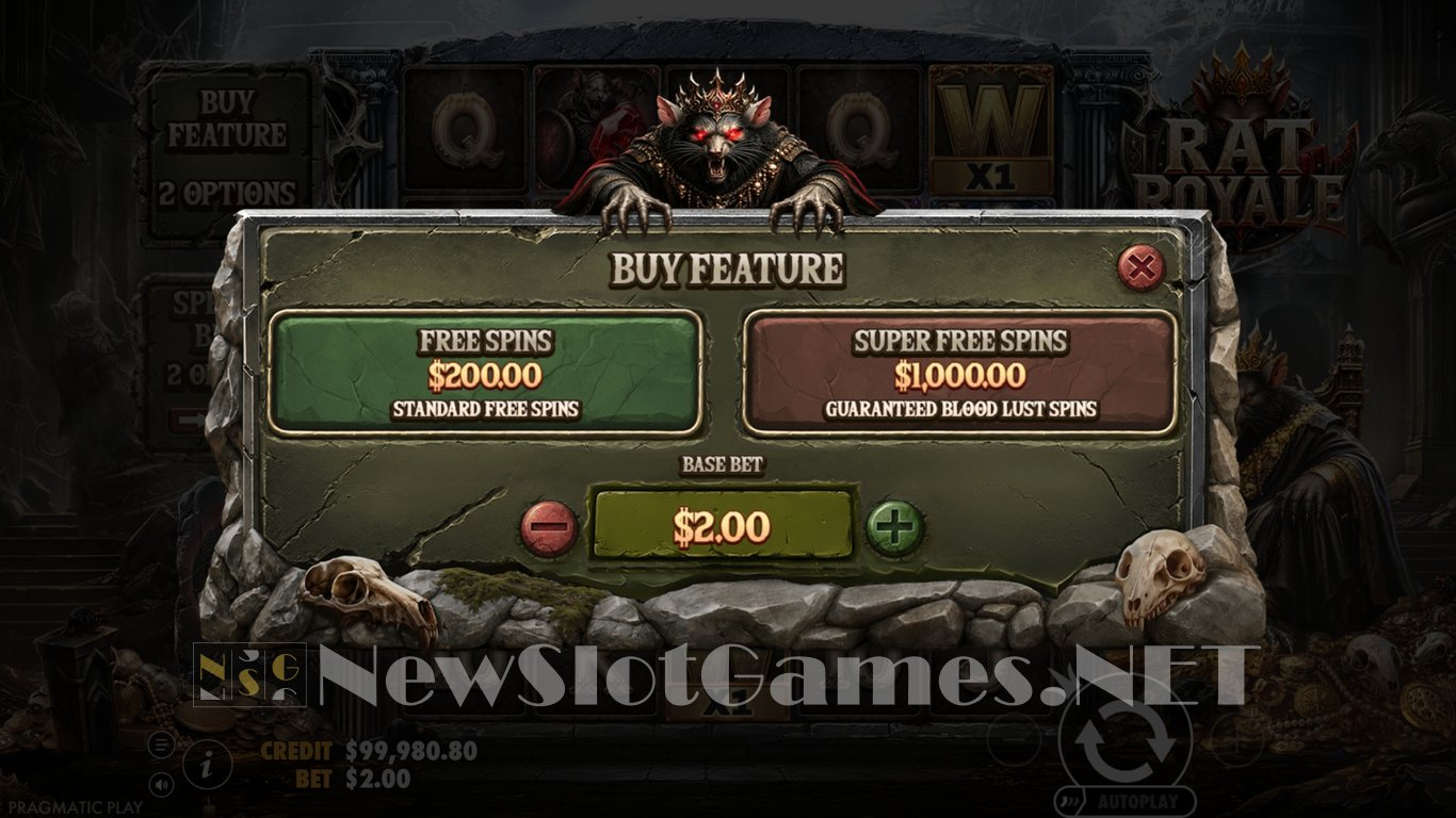 Rat Royale Slot Slot Image in Demo - pic. 5
