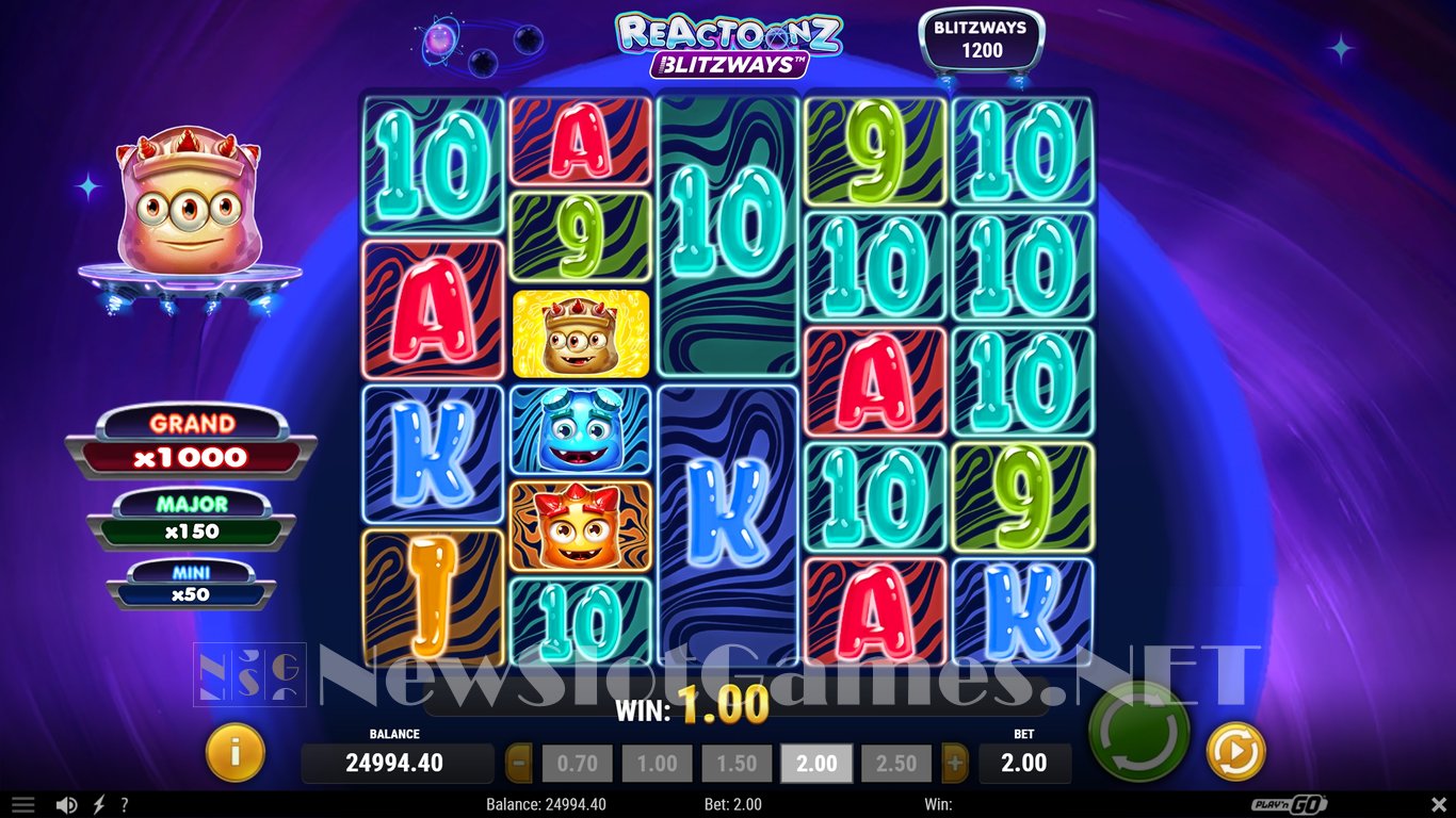 Reactoonz Blitzways Slot Slot Image in Demo - pic. 3