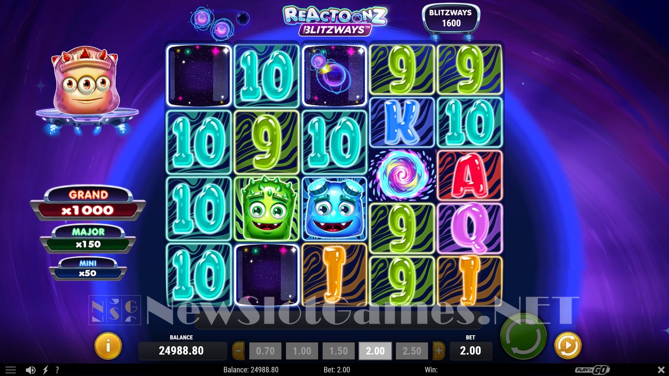 Reactoonz Blitzways Slot Slot Image in Demo - pic. 5