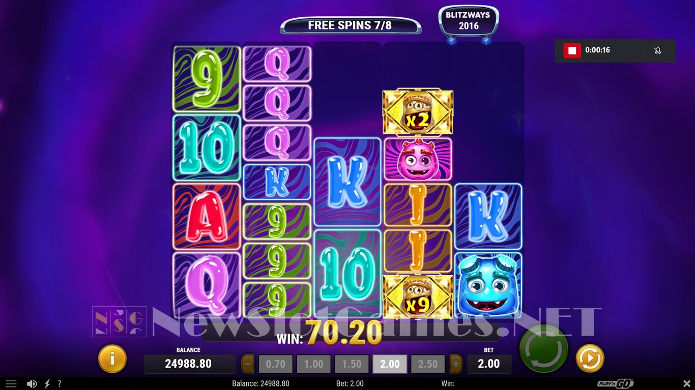 Reactoonz Blitzways Slot Slot Image in Demo - pic. 8