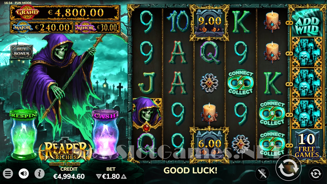 Reaper Riches Slot Slot Image in Demo - pic. 2