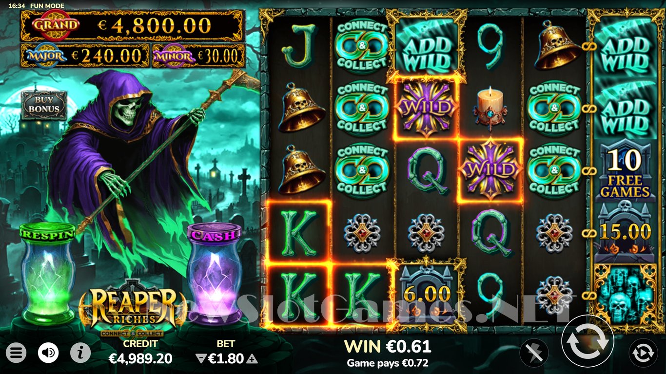 Reaper Riches Slot Slot Image in Demo - pic. 3