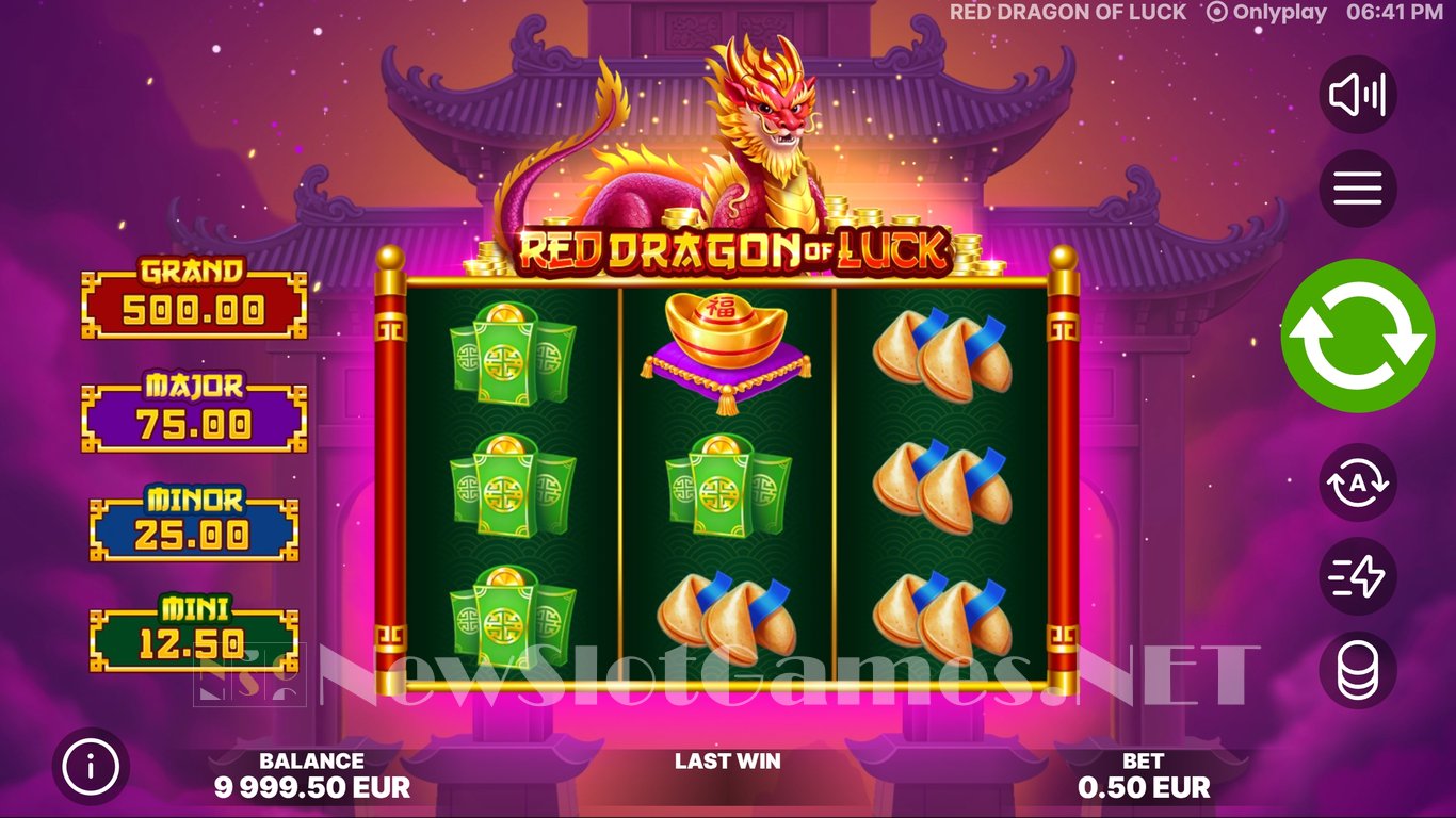 Red Dragon of Luck Slot Demo Image