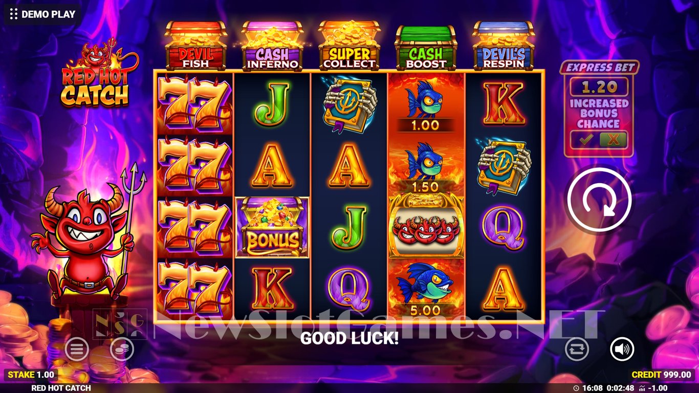 Red Hot Catch Slot Demo Image