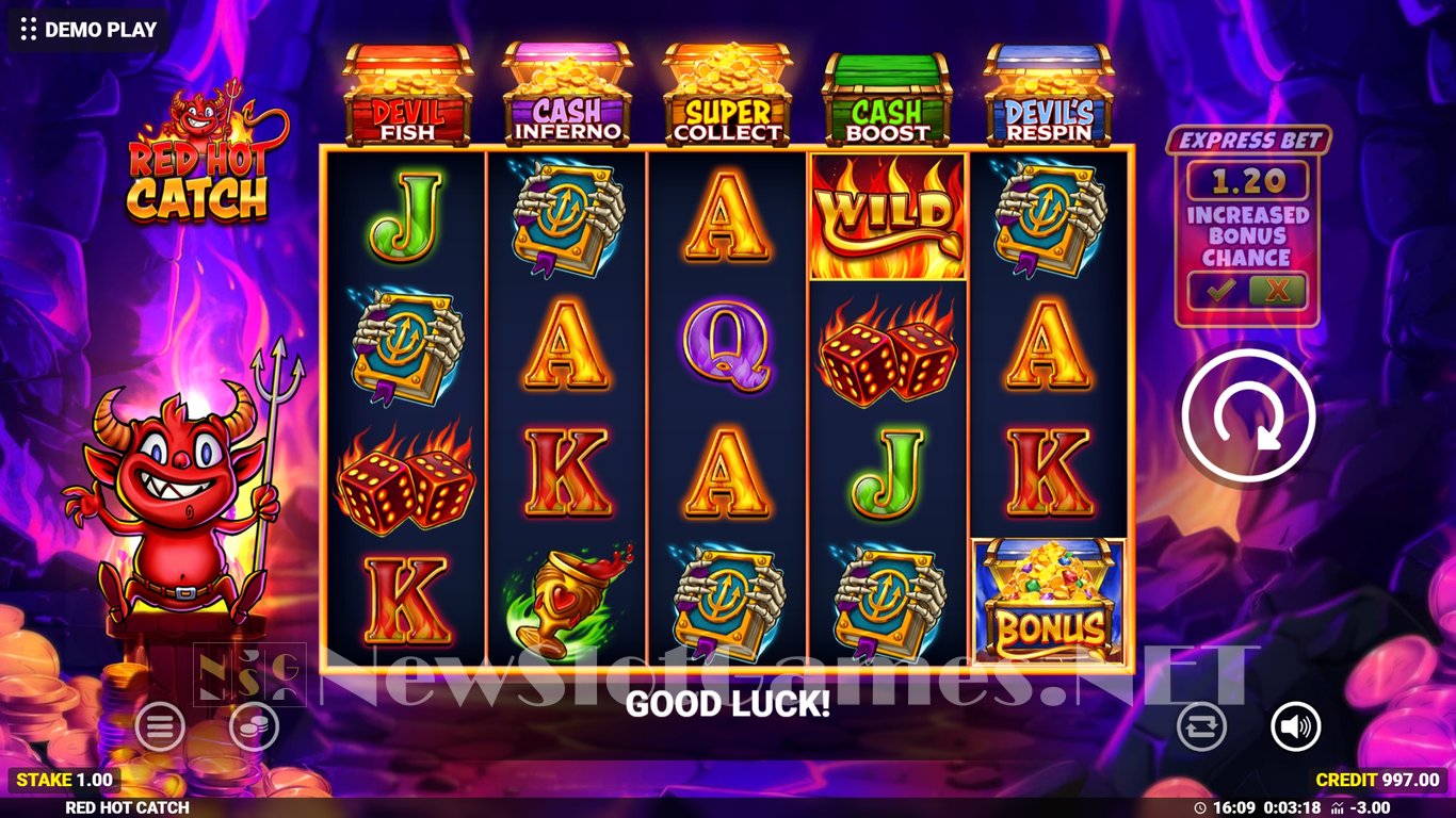 Red Hot Catch Slot Slot Image in Demo - pic. 2