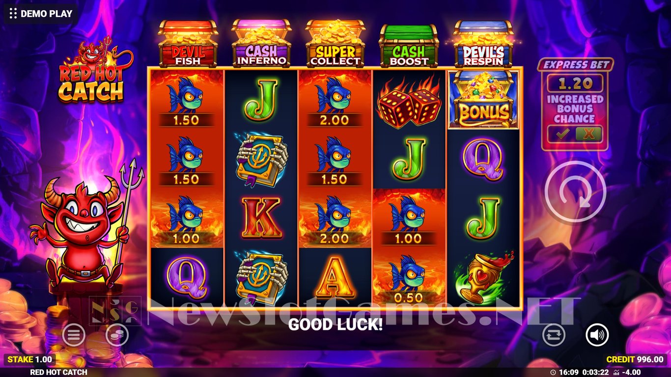 Red Hot Catch Slot Slot Image in Demo - pic. 3