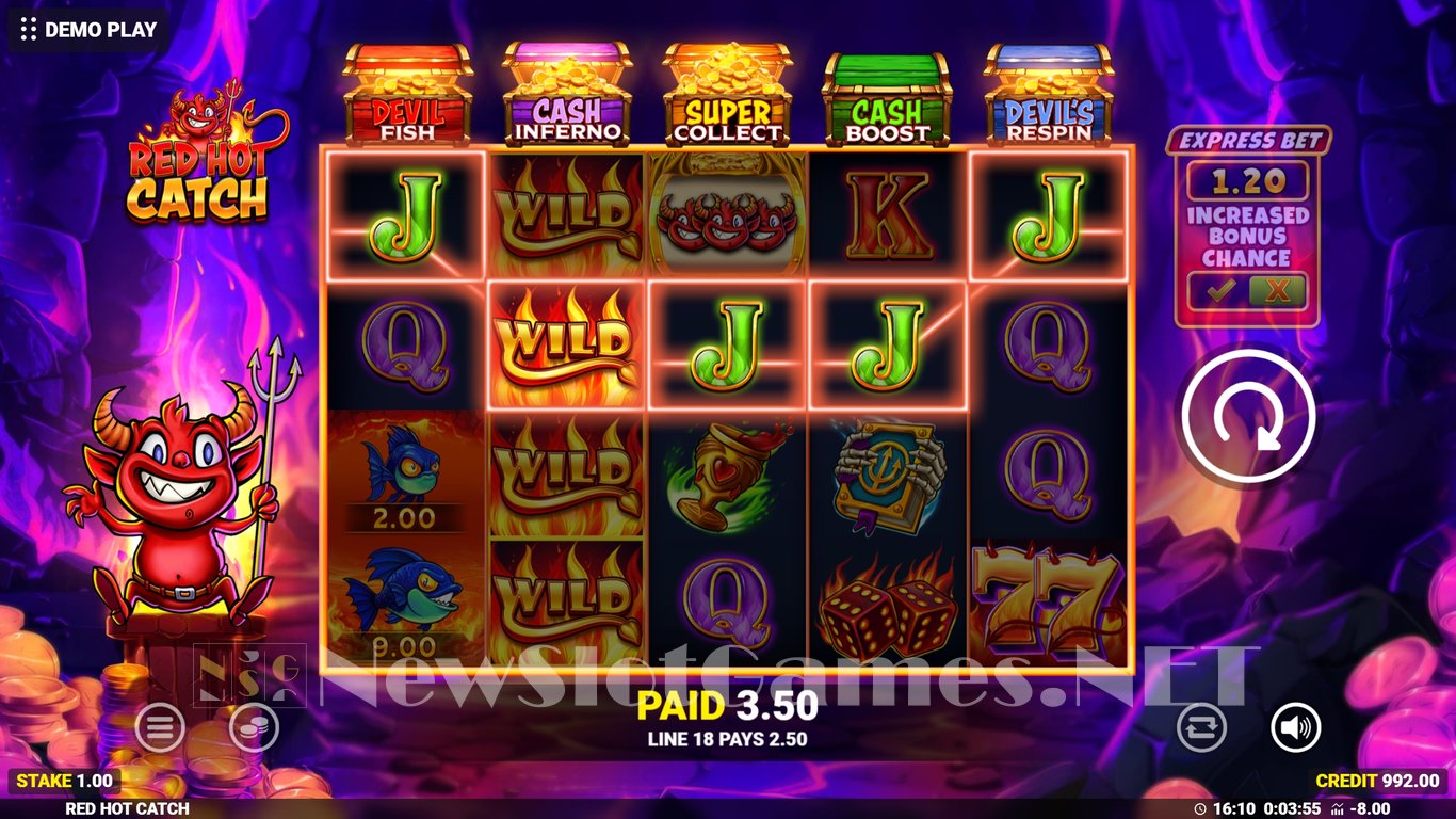 Red Hot Catch Slot Slot Image in Demo - pic. 5