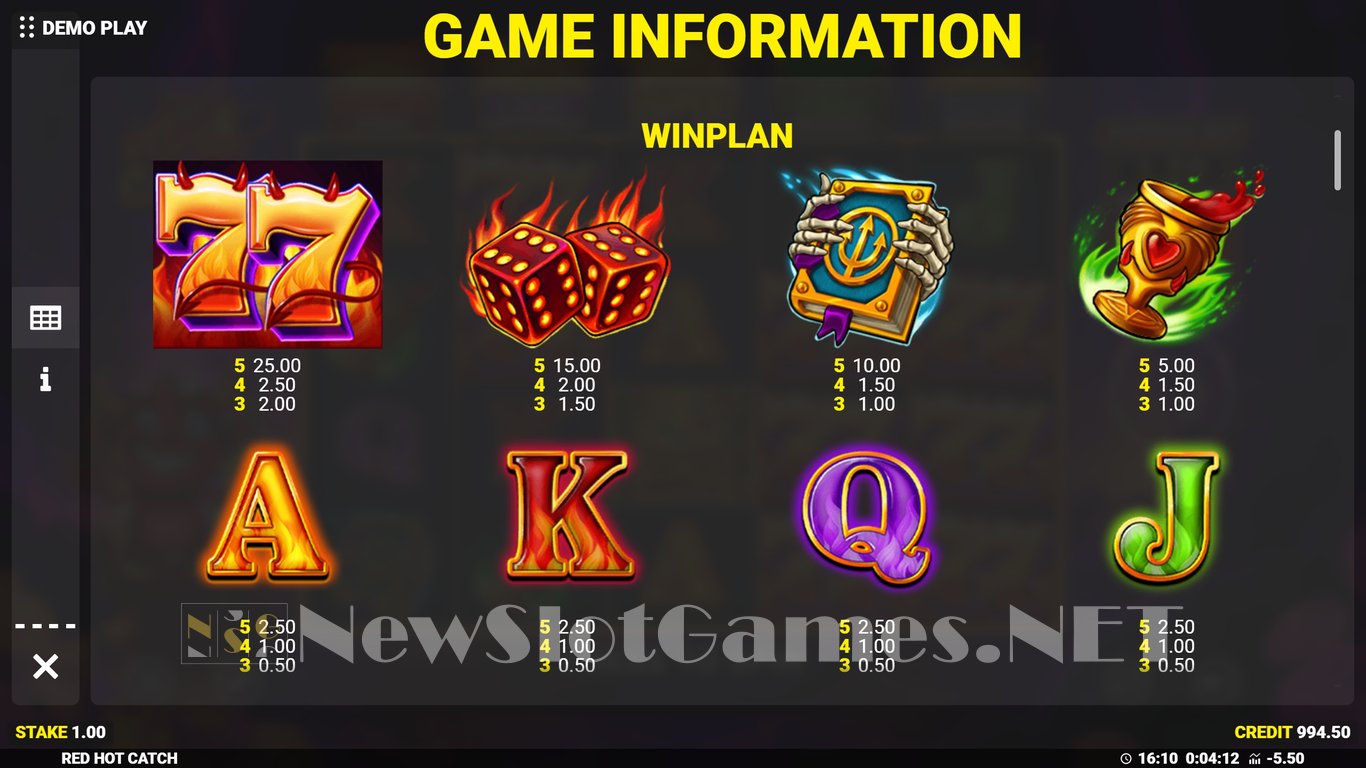Red Hot Catch Slot Slot Image in Demo - pic. 6
