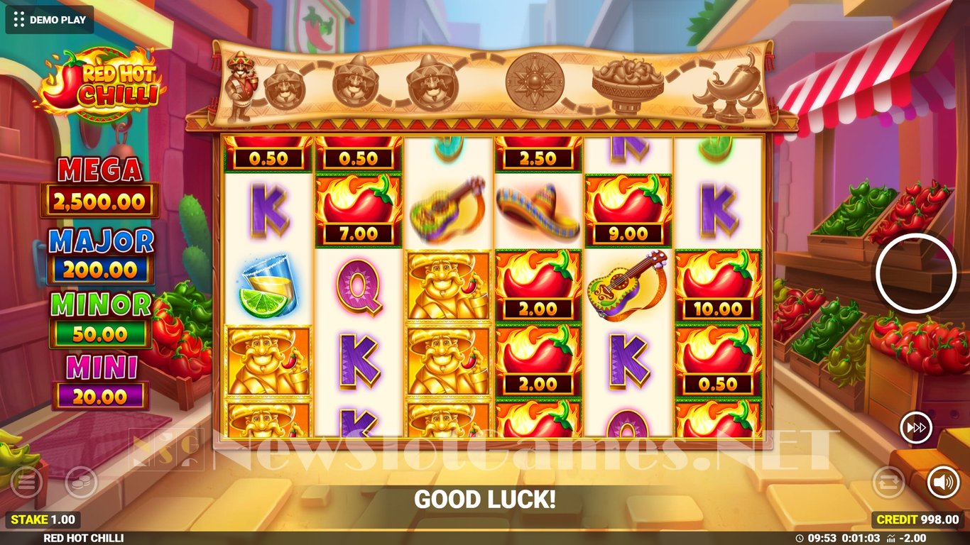 Red Hot Chilli Slot Demo Image