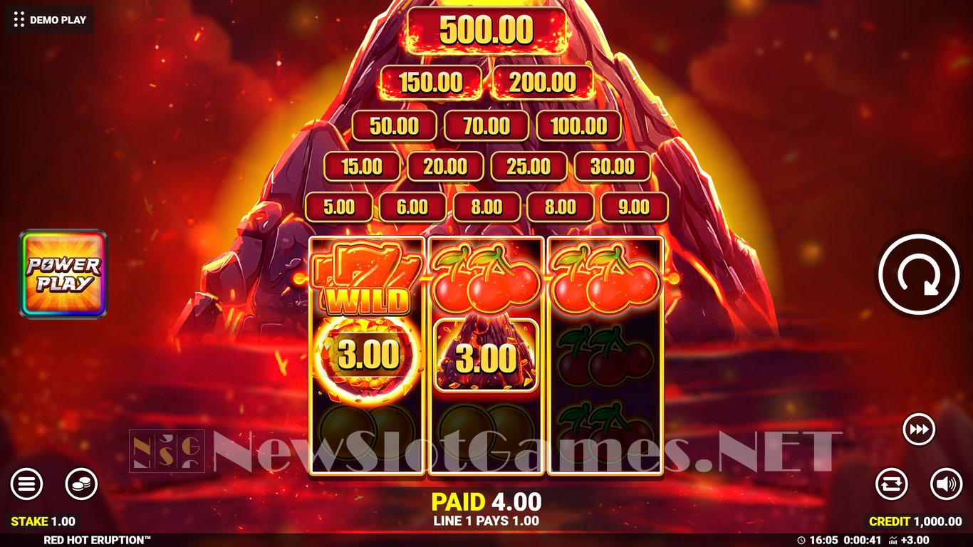 Red Hot Eruption Slot Slot Image in Demo - pic. 2