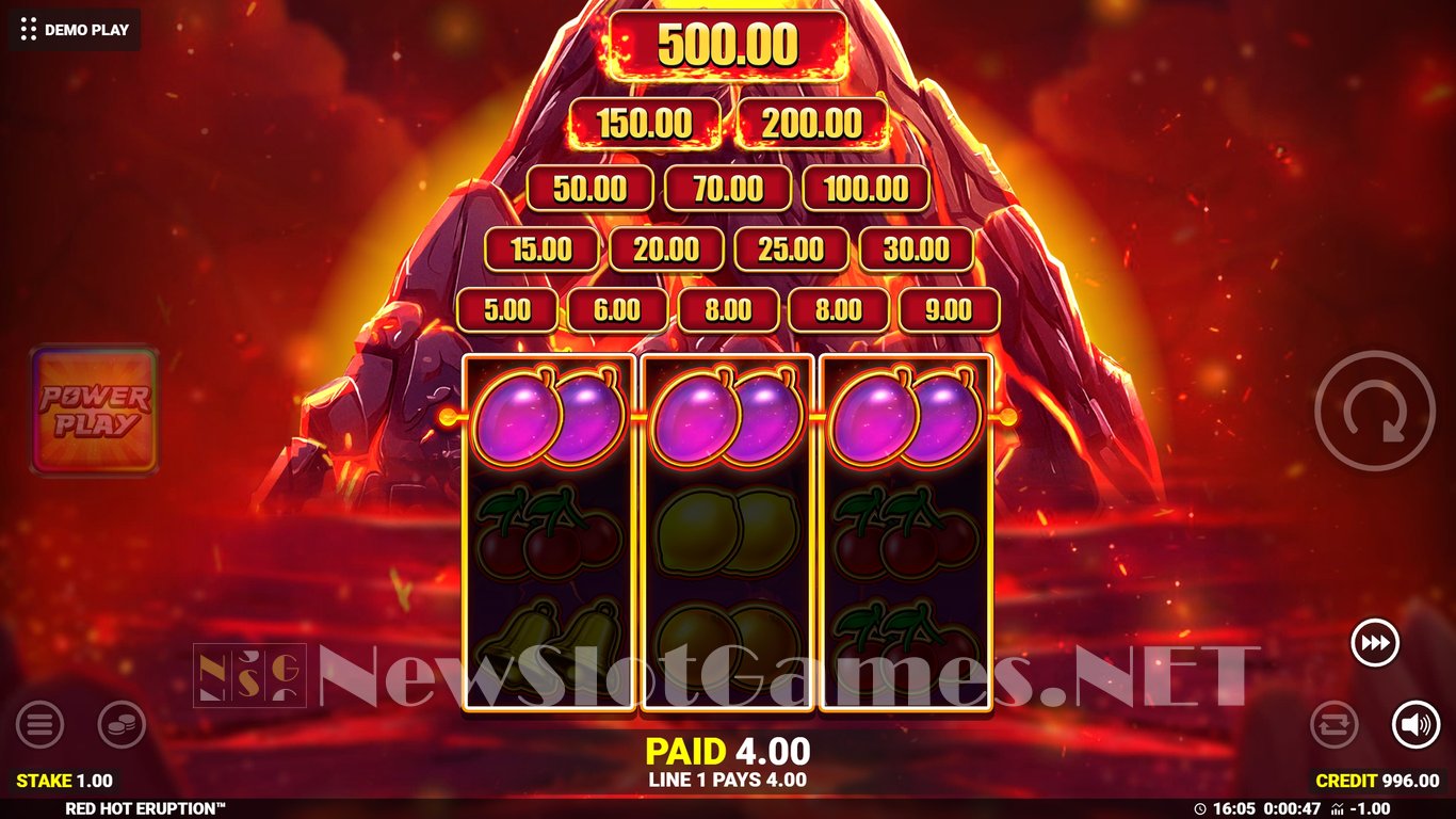Red Hot Eruption Slot Slot Image in Demo - pic. 3