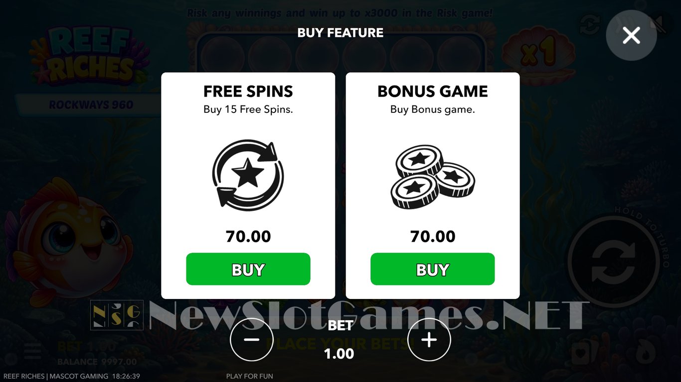 Reef Riches Slot Slot Image in Demo - pic. 4