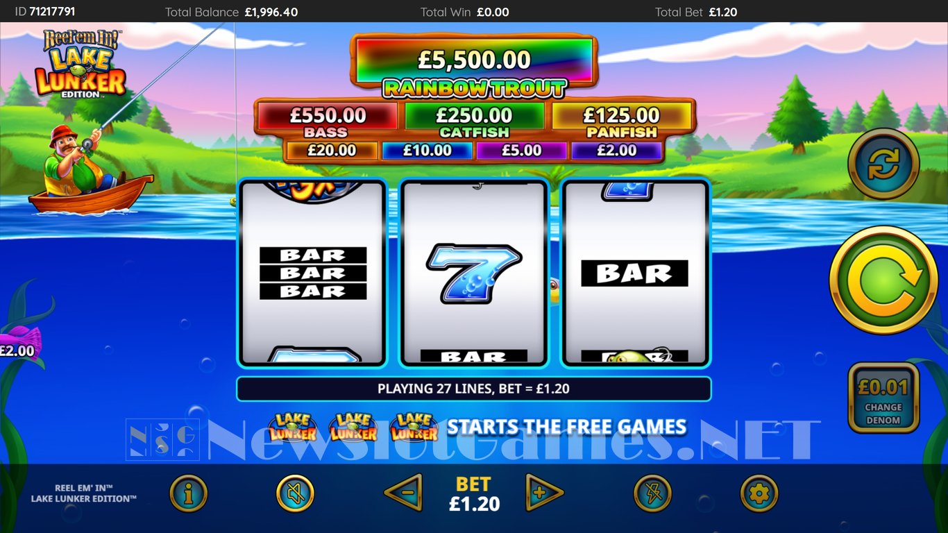 Reel Em In Lake Lunker Edition Slot Slot Image in Demo - pic. 3