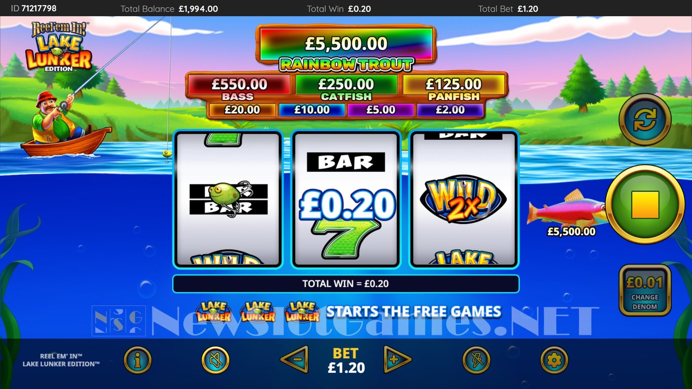 Reel Em In Lake Lunker Edition Slot Slot Image in Demo - pic. 4