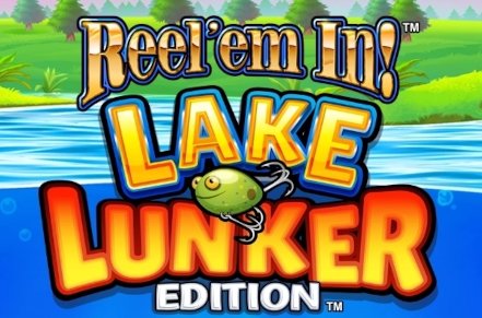 Reel Em In Lake Lunker Edition Slot Logo