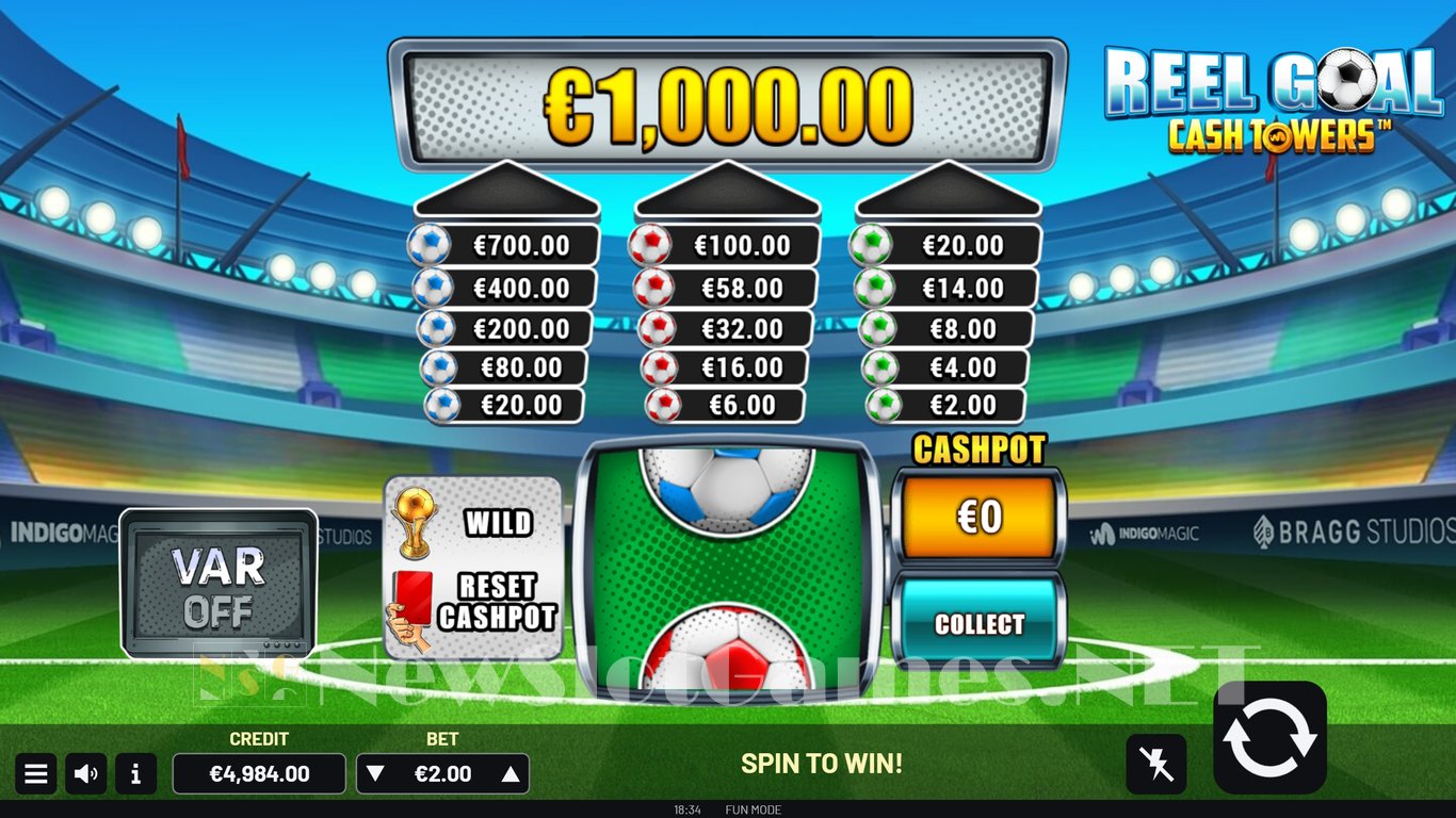 Reel Goal Cash Towers Slot Slot Image in Demo - pic. 4