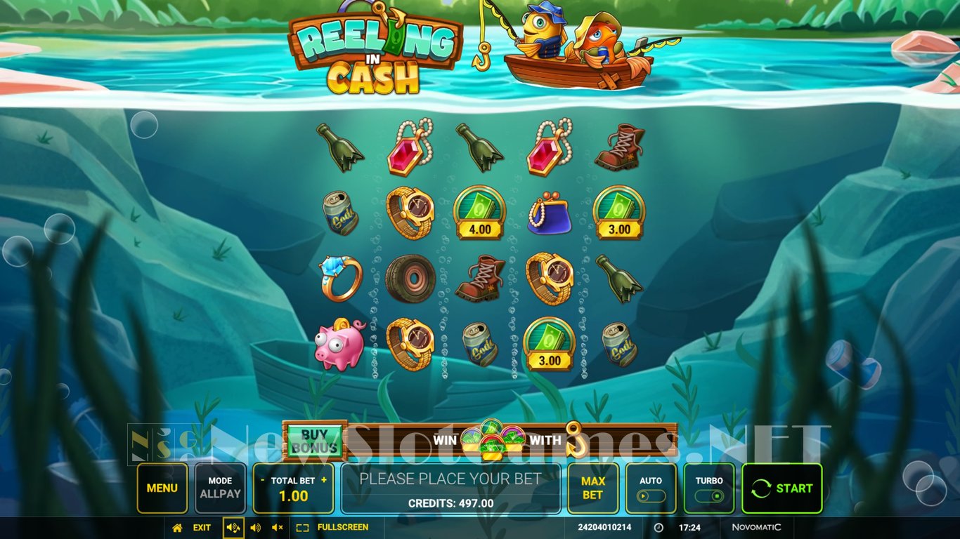 Reeling in Cash Slot Slot Image in Demo - pic. 2