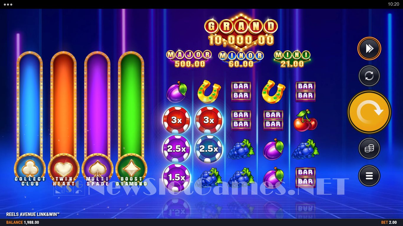 Reels Avenue Link&Win Slot Slot Image in Demo - pic. 3