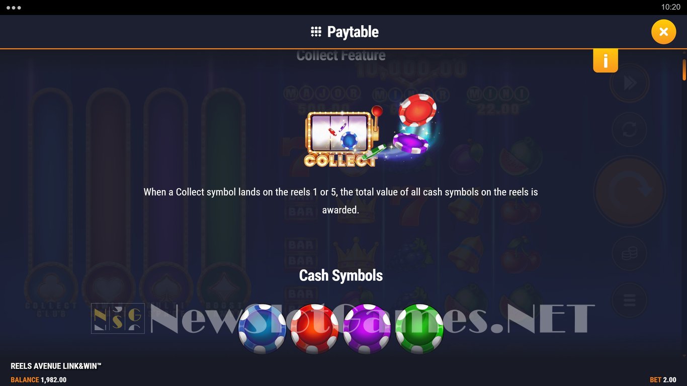 Reels Avenue Link&Win Slot Slot Image in Demo - pic. 5