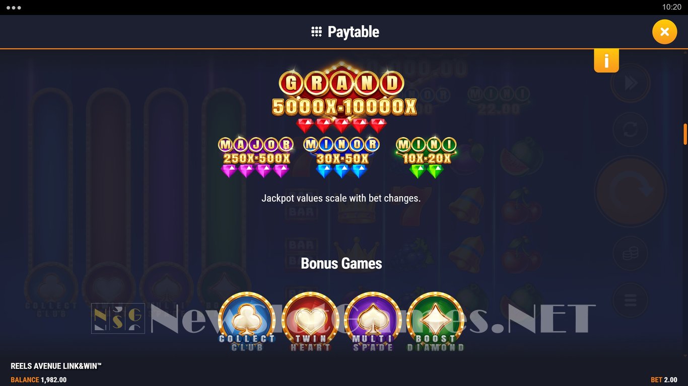 Reels Avenue Link&Win Slot Slot Image in Demo - pic. 6