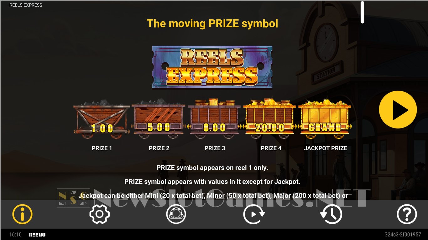 Reels Express Slot Slot Image in Demo - pic. 7