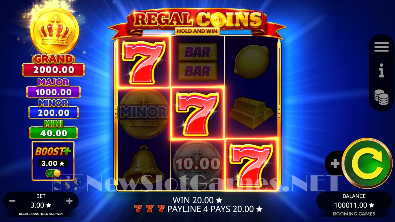 Regal Coins Hold and Win Slot Slot Image in Demo - pic. 5