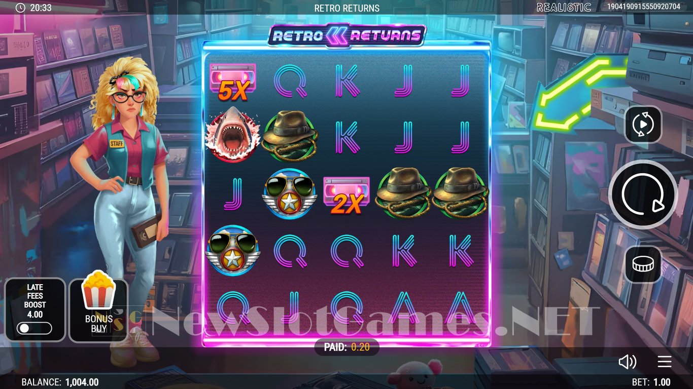 Retro Returns Slot Slot Image in Demo - pic. 3
