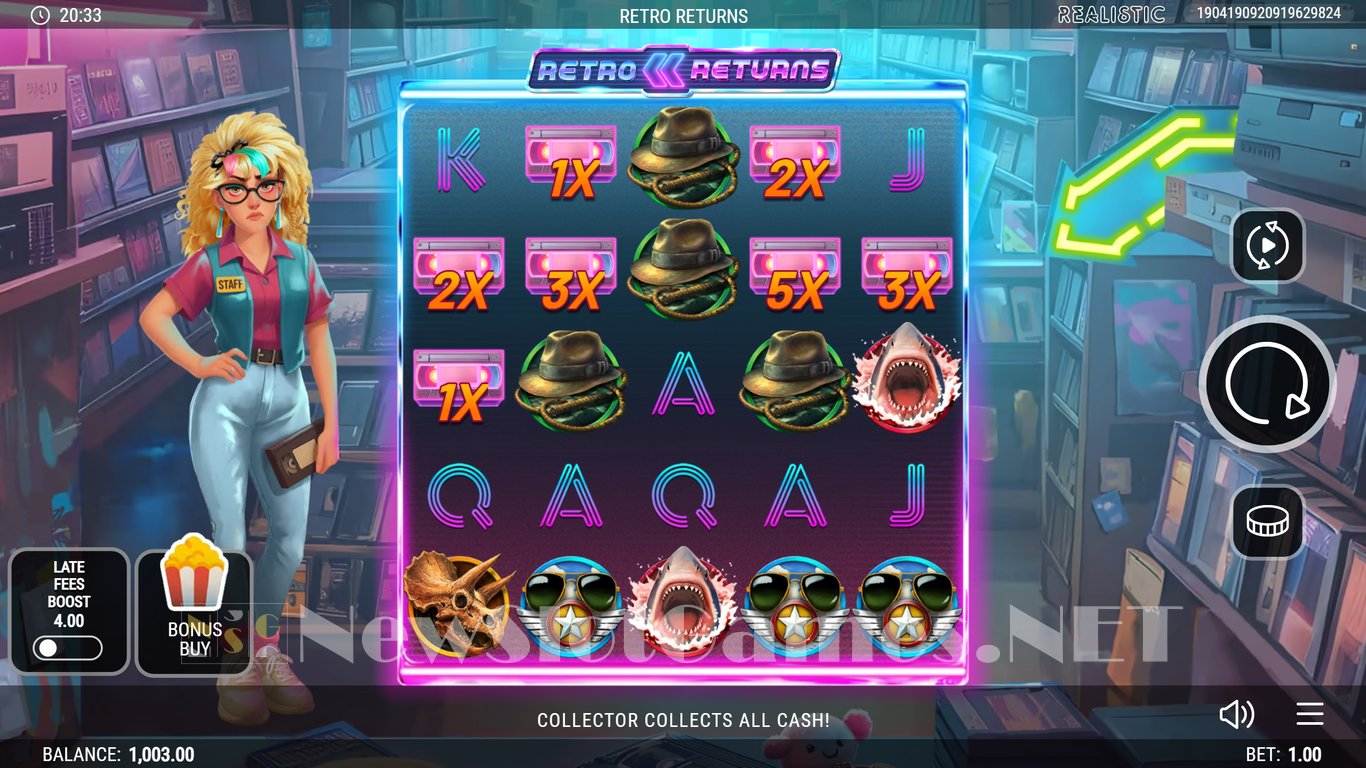 Retro Returns Slot Slot Image in Demo - pic. 4