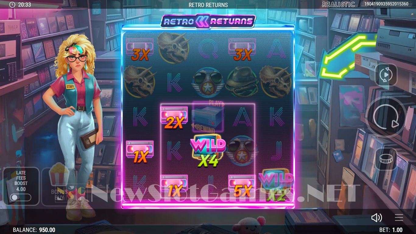 Retro Returns Slot Slot Image in Demo - pic. 7
