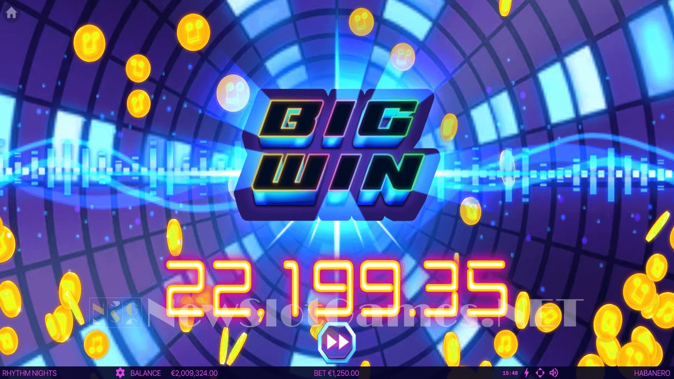 Rhythm Nights Slot Demo Image