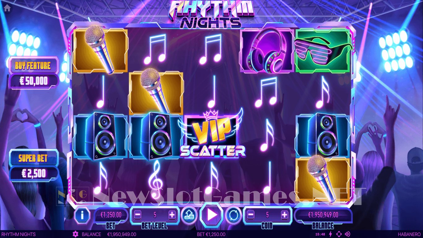 Rhythm Nights Slot Slot Image in Demo - pic. 2