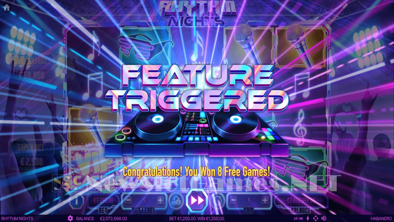Rhythm Nights Slot Slot Image in Demo - pic. 3