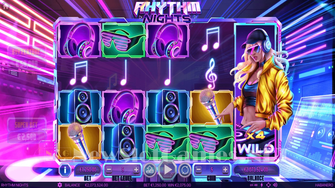 Rhythm Nights Slot Slot Image in Demo - pic. 4
