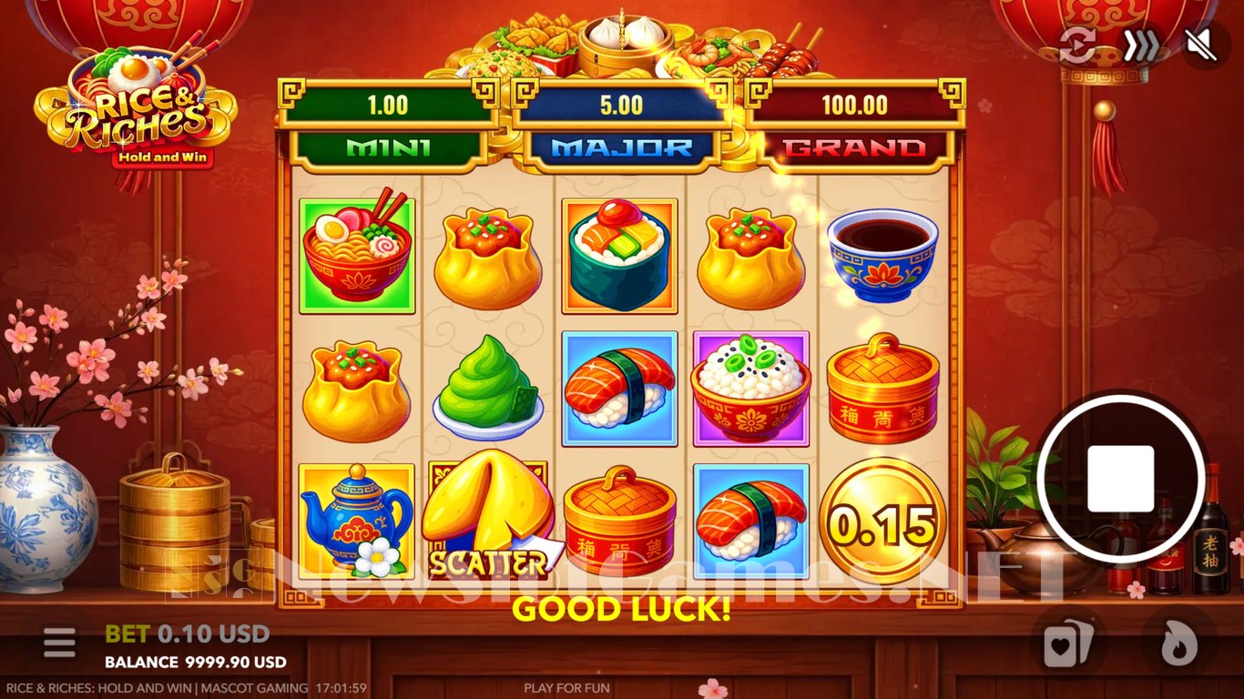 Rice & Riches Slot Demo Image