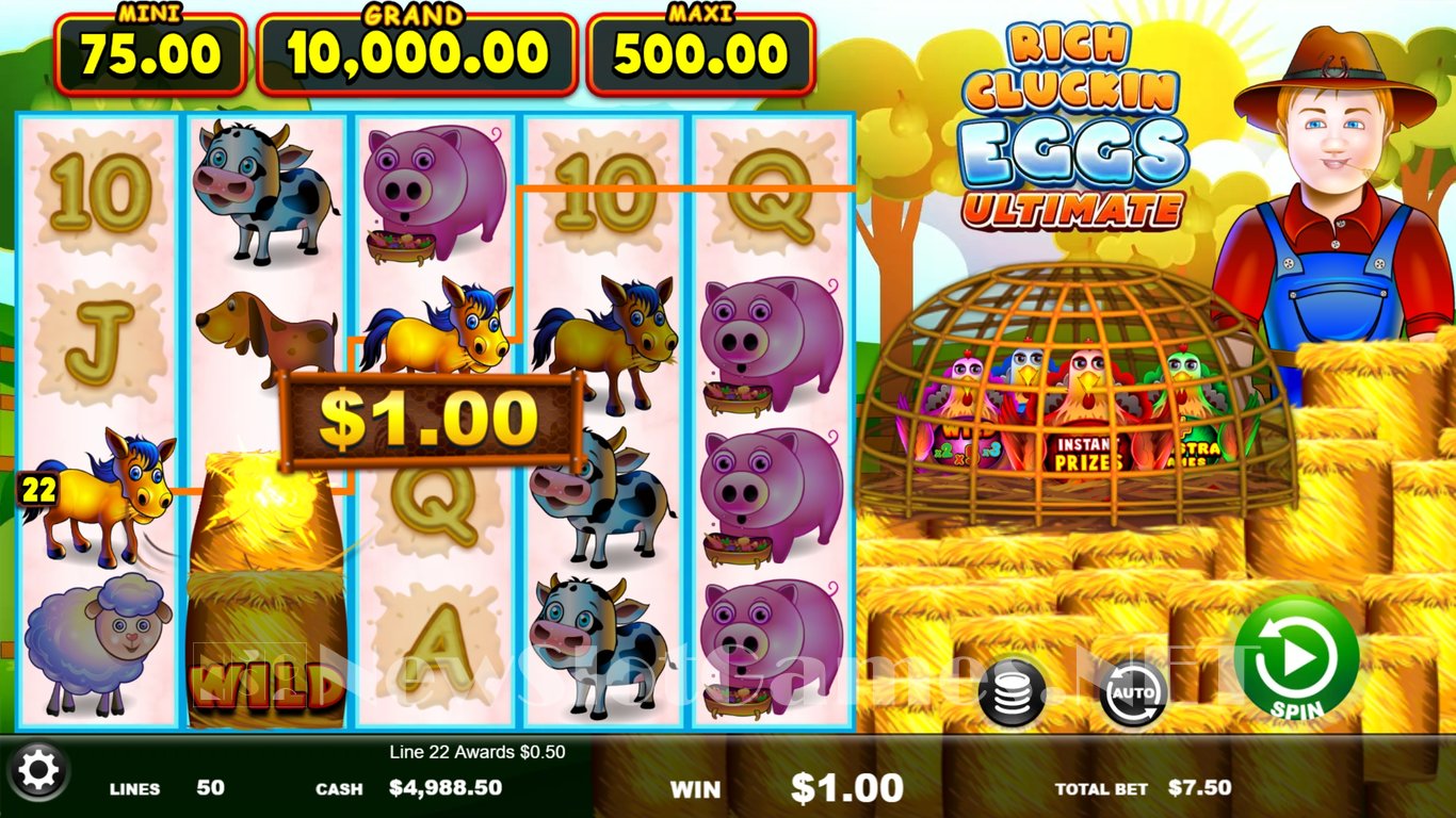 Rich Cluckin Eggs Ultimate Slot Slot Image in Demo - pic. 2