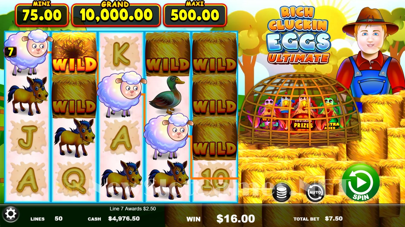 Rich Cluckin Eggs Ultimate Slot Slot Image in Demo - pic. 4