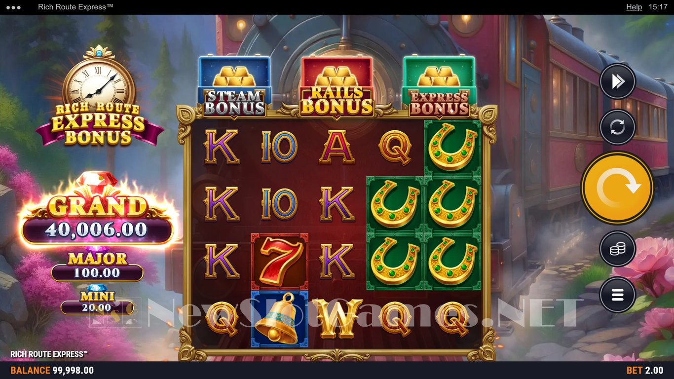 Rich Route Express Slot Demo Image