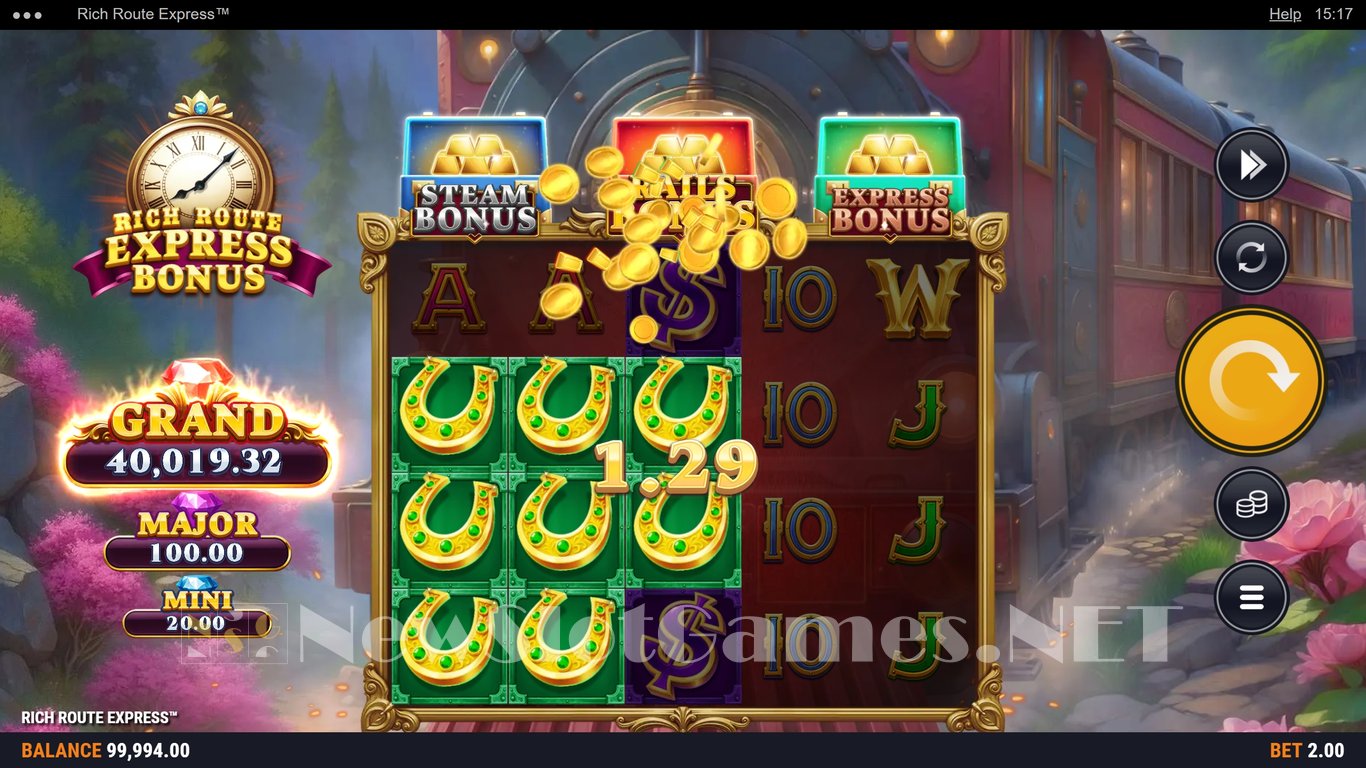 Rich Route Express Slot Slot Image in Demo - pic. 3