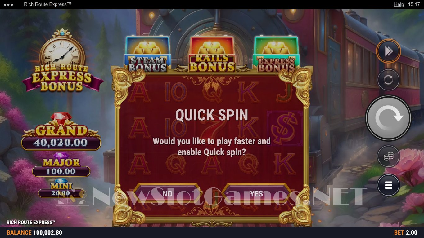 Rich Route Express Slot Slot Image in Demo - pic. 4