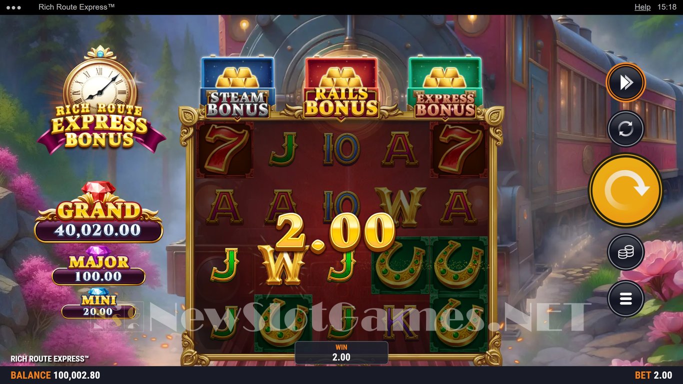 Rich Route Express Slot Slot Image in Demo - pic. 5