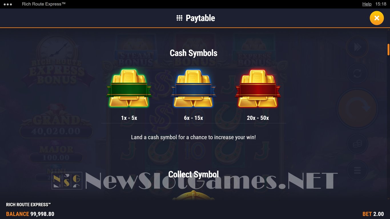 Rich Route Express Slot Slot Image in Demo - pic. 7