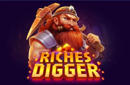 Riches Digger Slot Logo