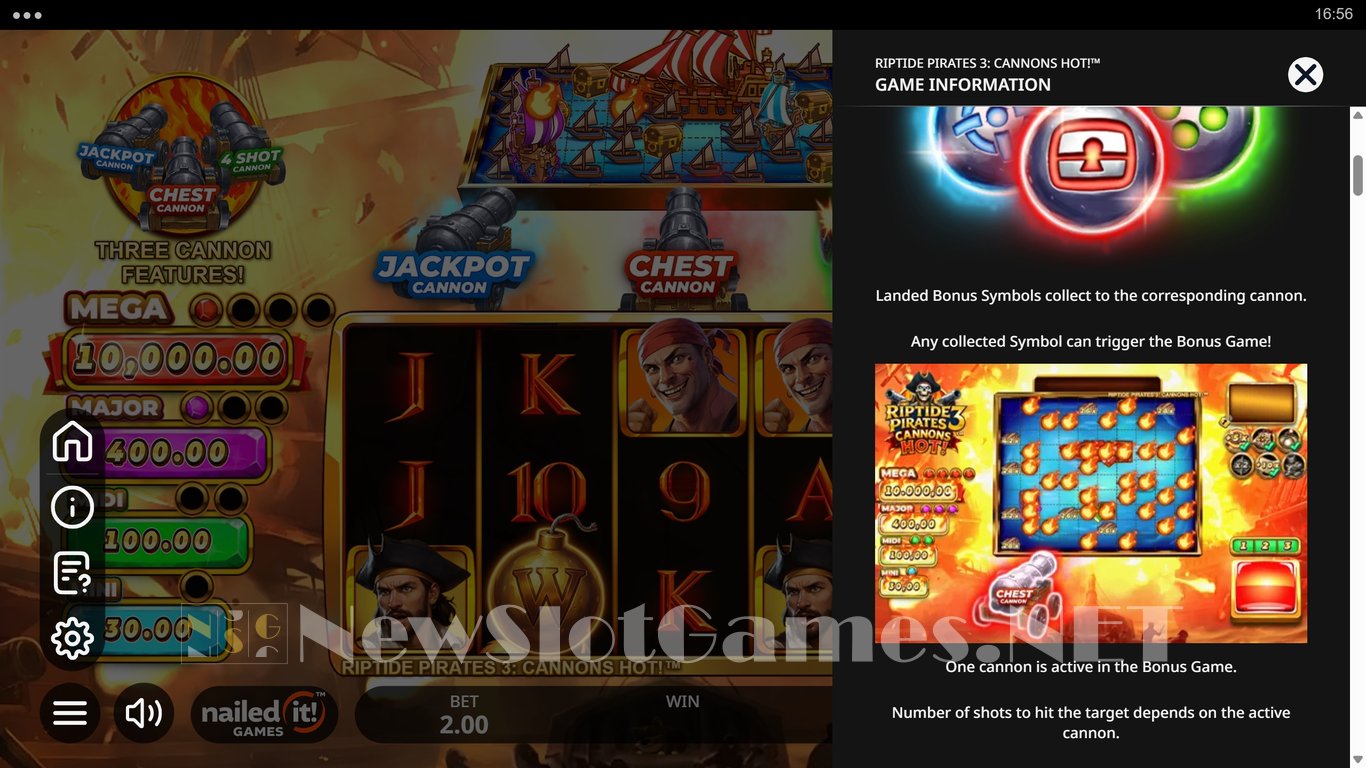 Riptide Pirates 3 Cannons Hot Slot Slot Image in Demo - pic. 4