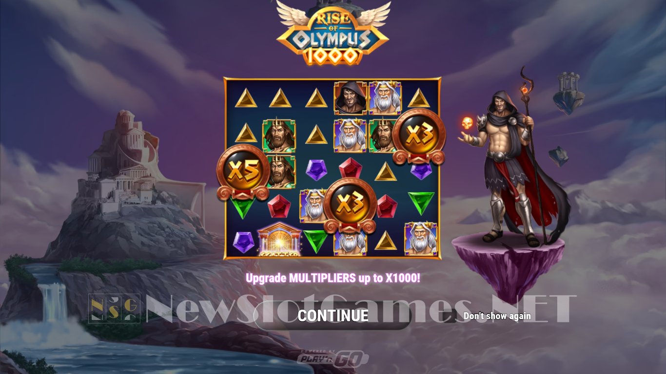 Rise of Olympus 1000 Slot Demo Image
