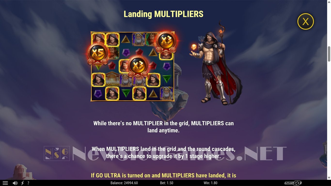 Rise of Olympus 1000 Slot Slot Image in Demo - pic. 5