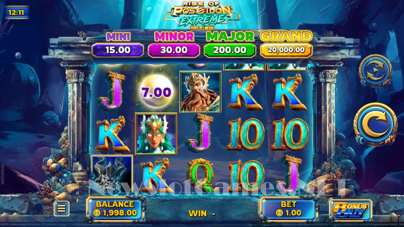 Rise of Poseidon Extreme Slot Demo Image