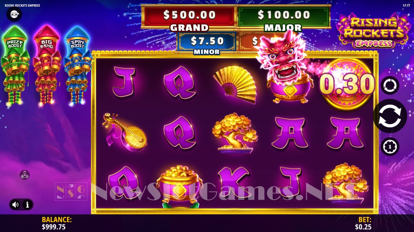 Rising Rockets Empress Slot Demo Image