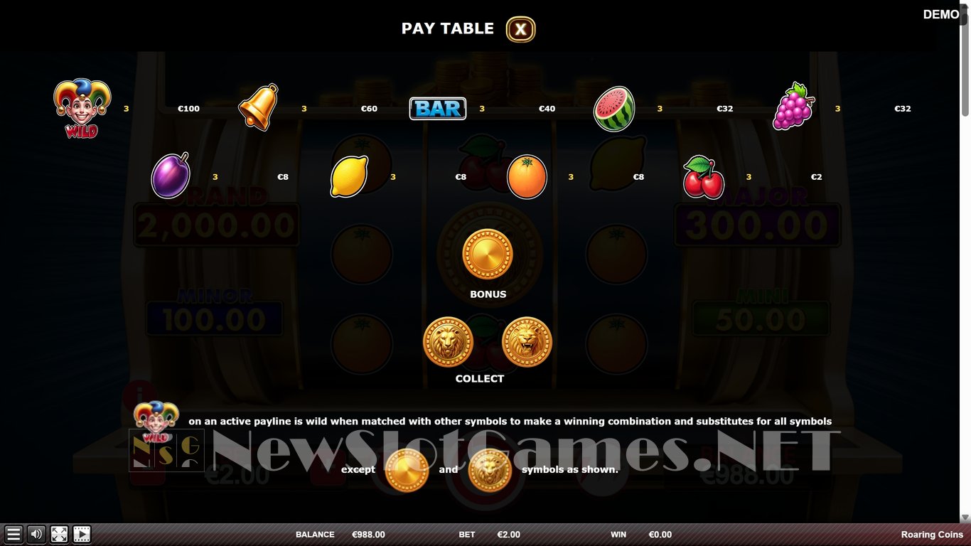 Roaring Coins Slot Slot Image in Demo - pic. 4